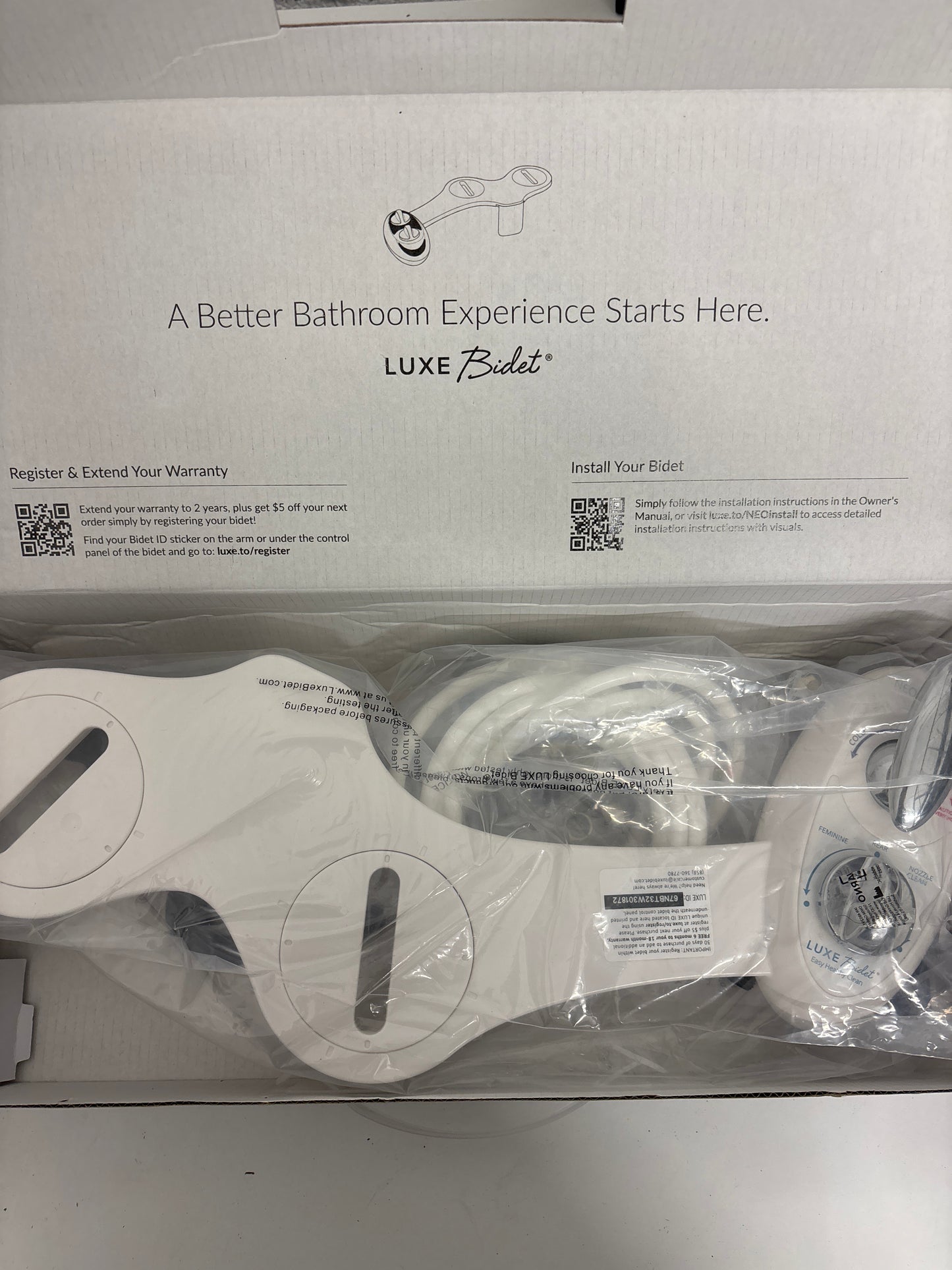 Luxe bidet