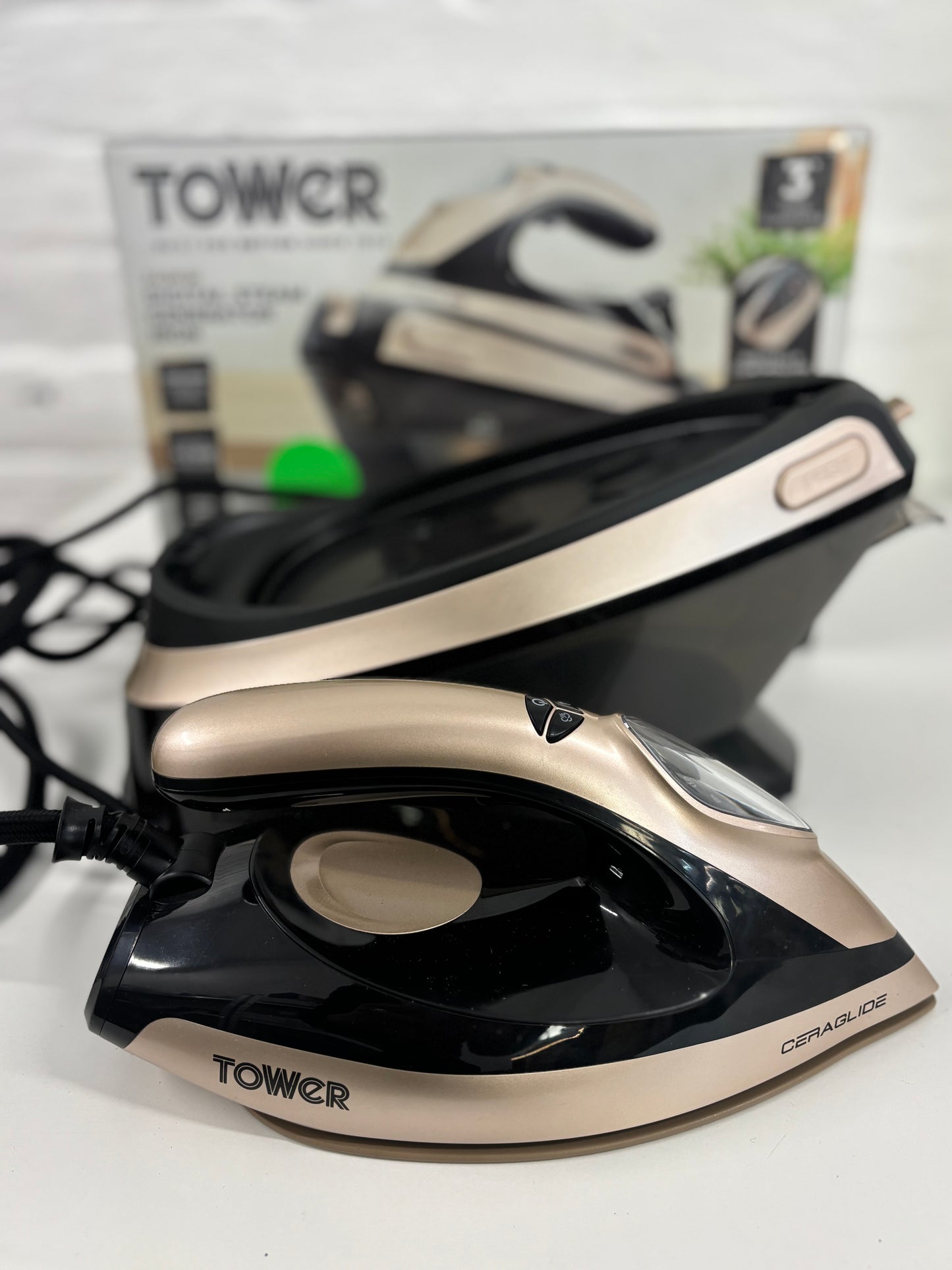 Tower digital steam generator iron