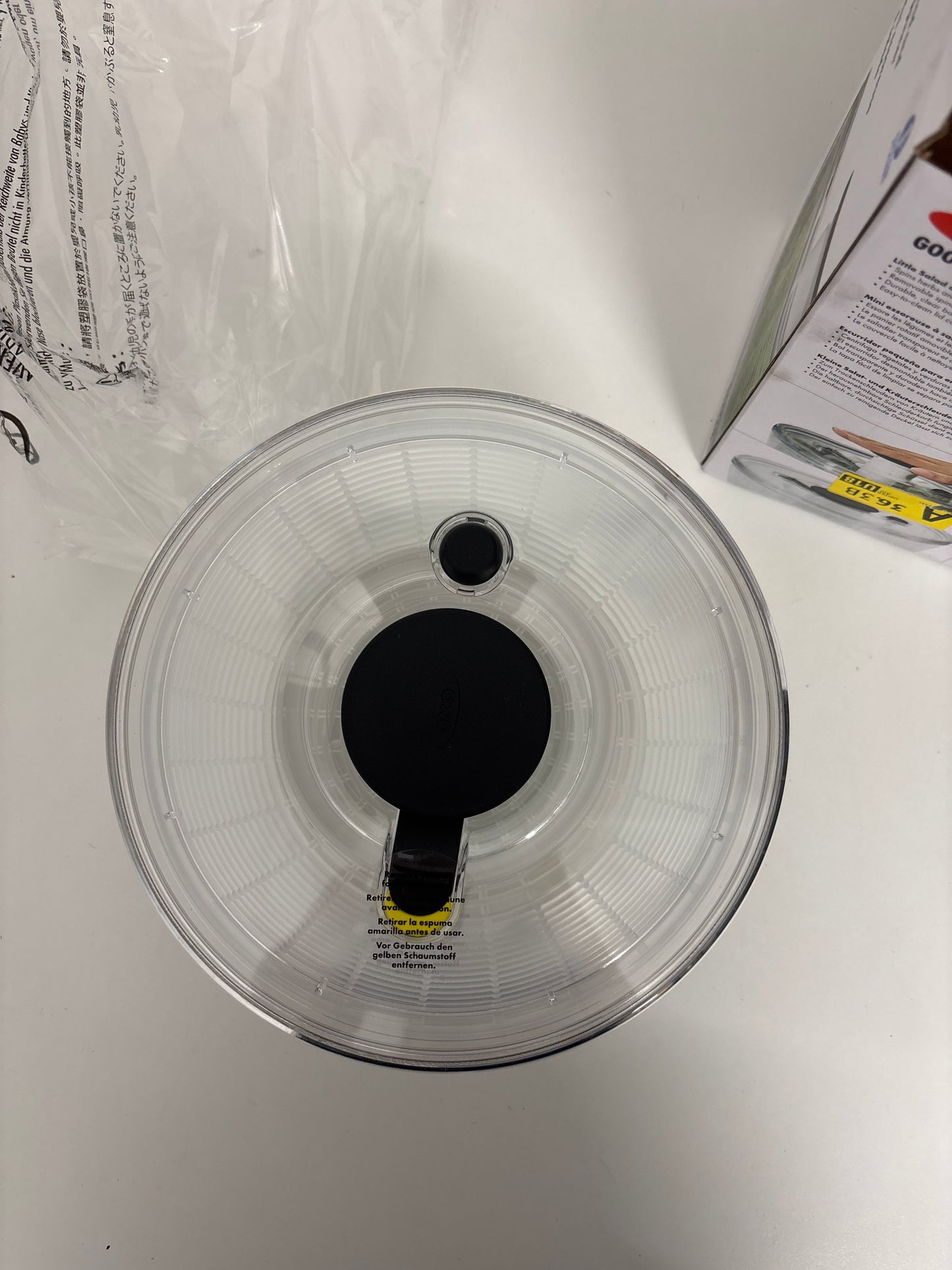 Good grips salad spinner
