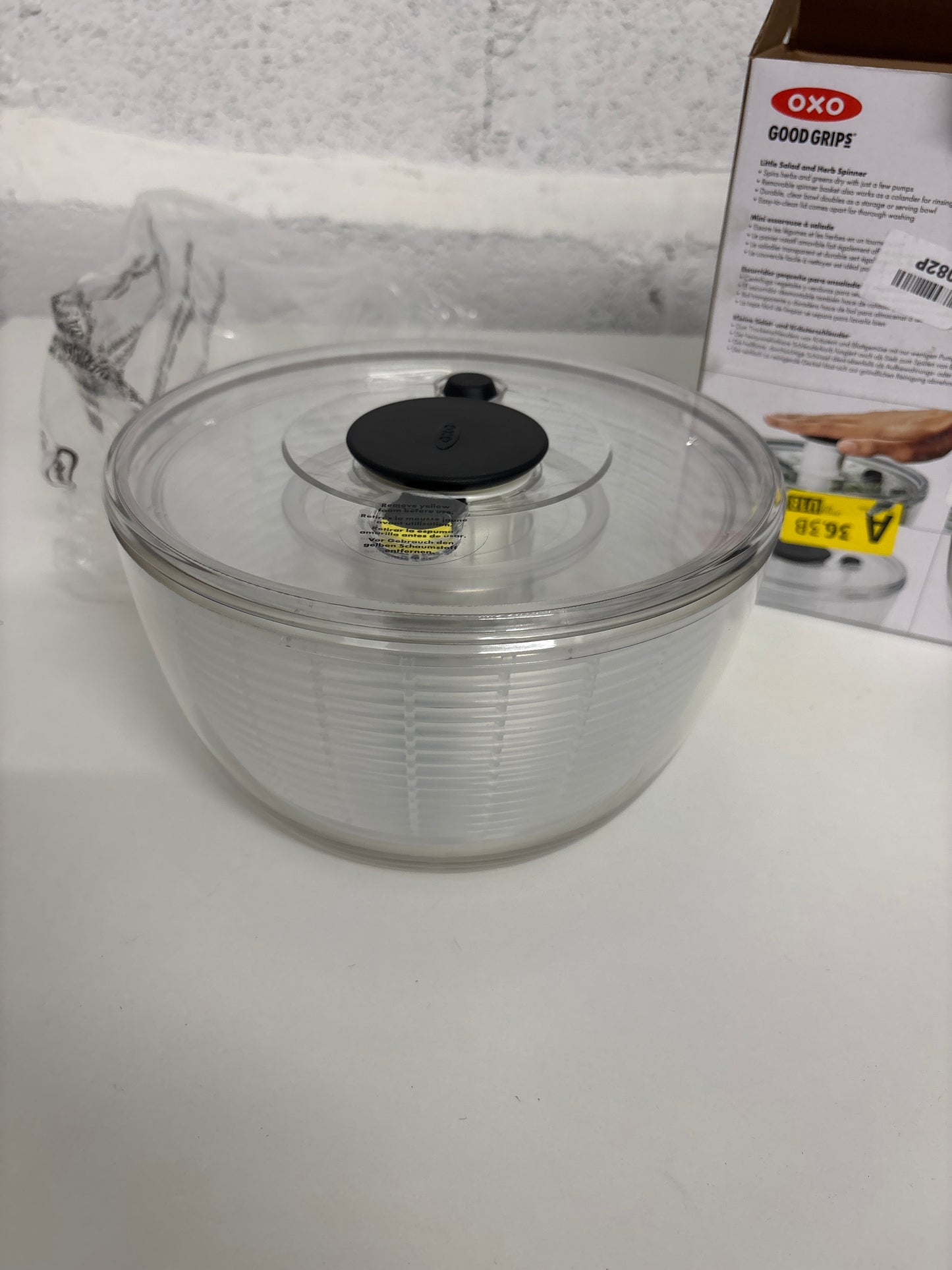 Good grips salad spinner