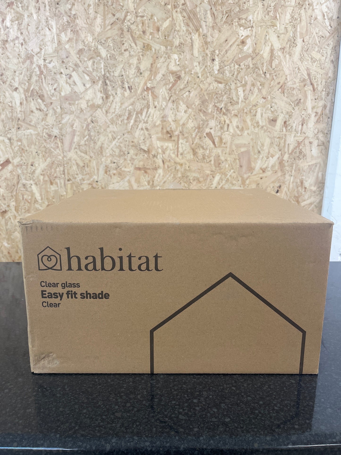 Habitat Clear Glass Easy Fit Shade