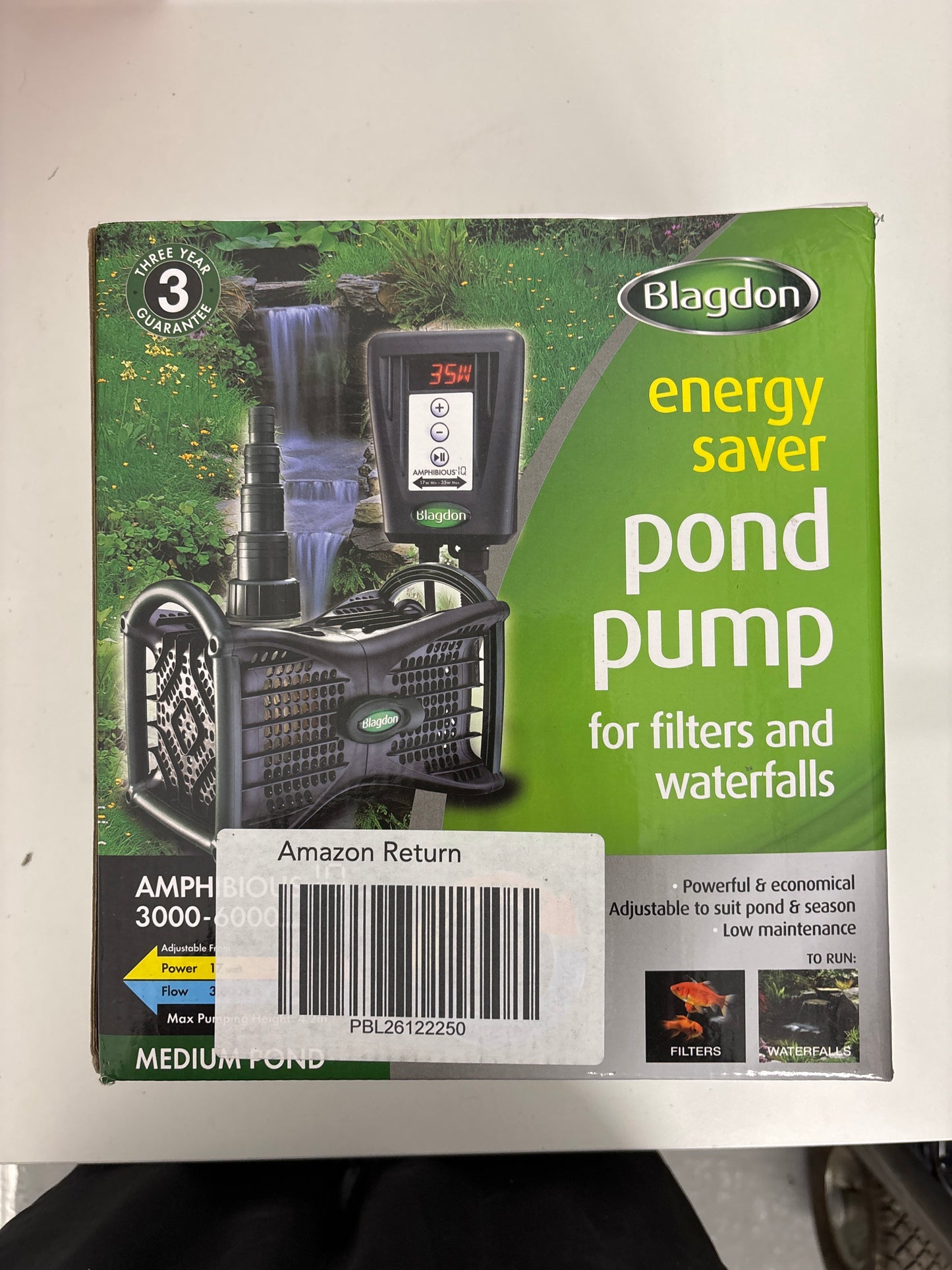 Balgdon pond pump