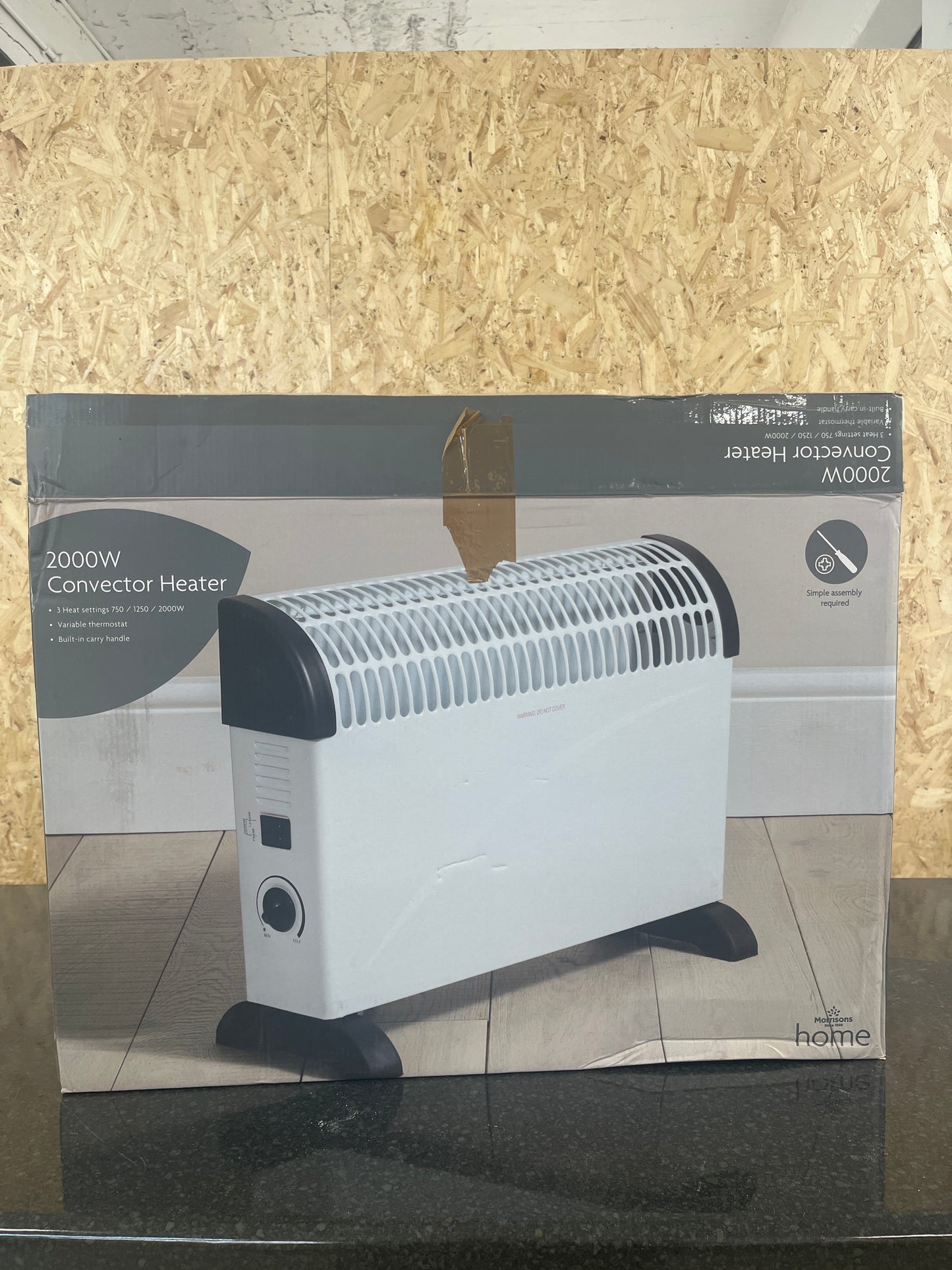 2000W convector heater