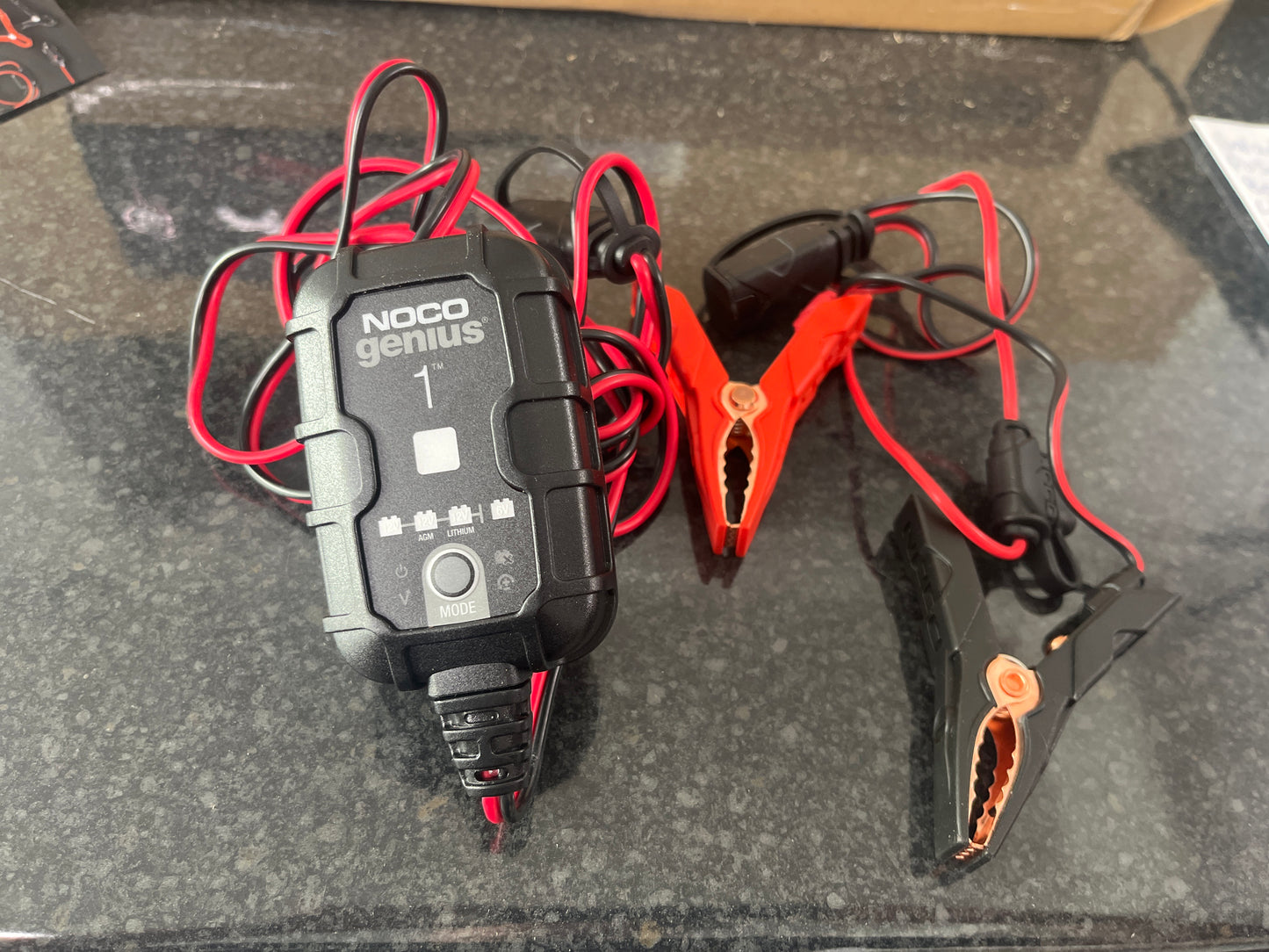 Noco genius battery charger and maintainer