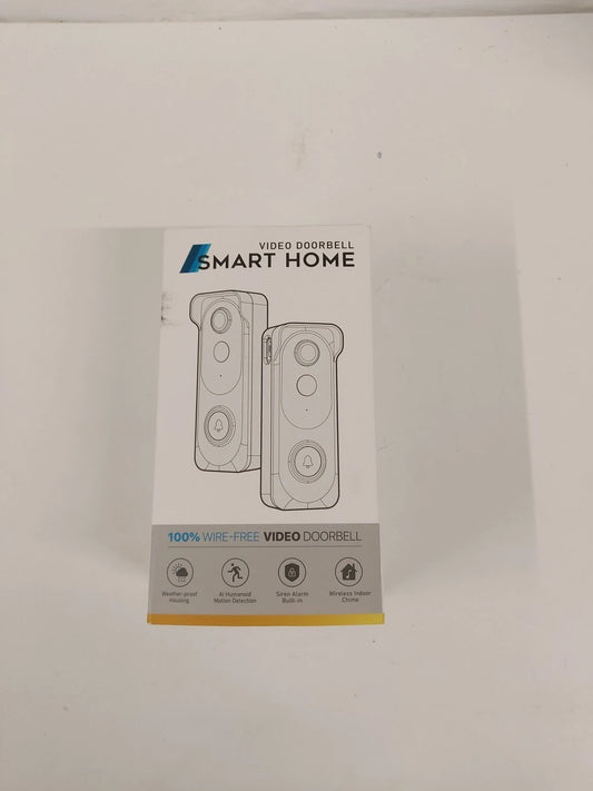 Wireless Video Doorbell Camera with Chime, Voice Changer/Message, PIR Motion...