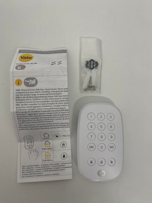 Yale AC-KP Sync Alarm Keypad, Sync Alarm Accessory - 200m range