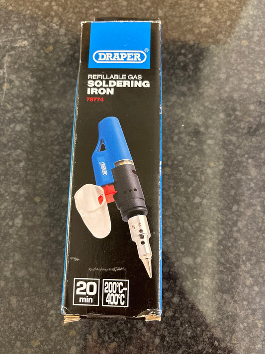 Draper Refillable Gas Soldering Iron