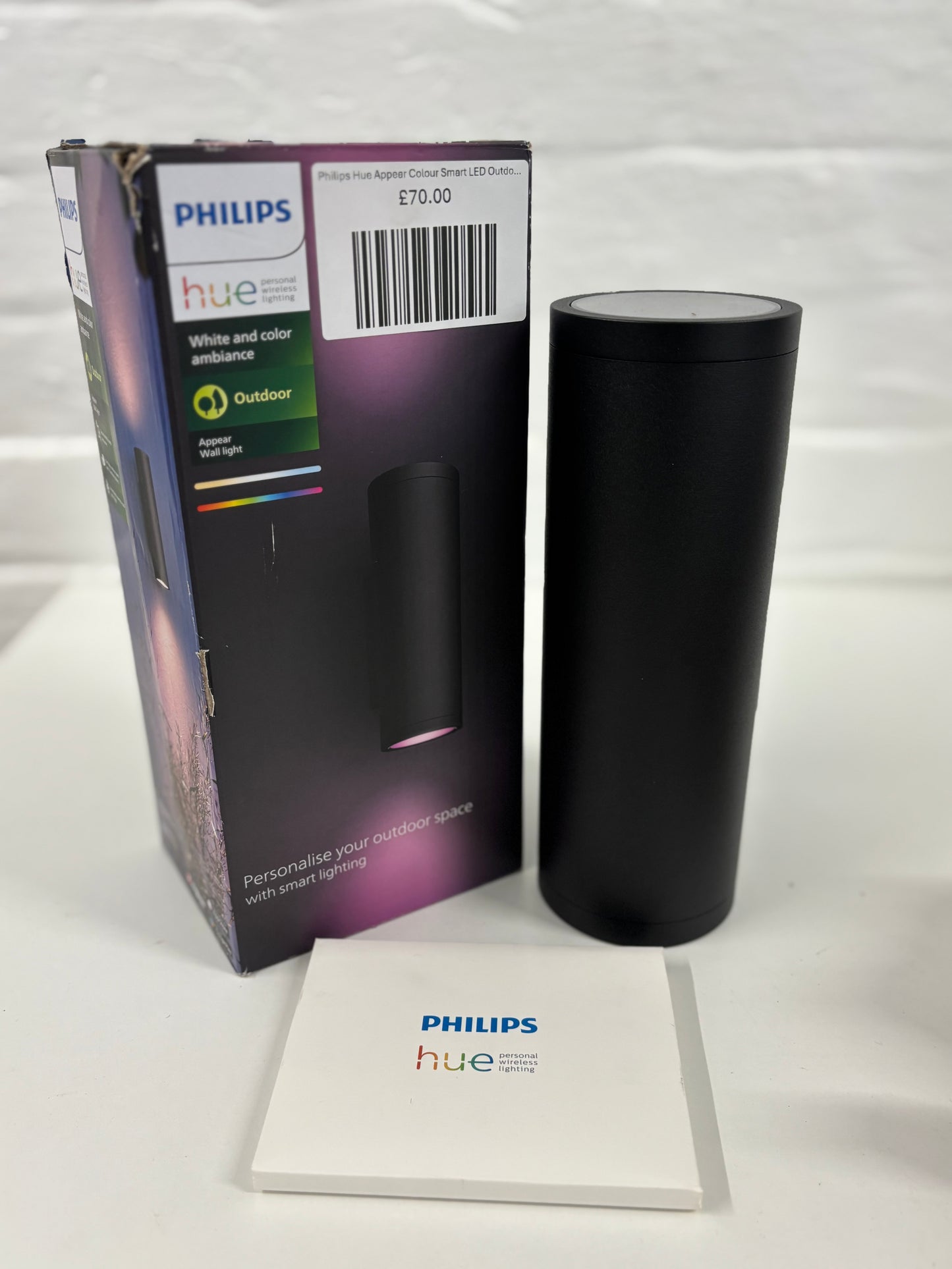 Philips Hue Appear Colour Smart LED Outdoor Wall Light
