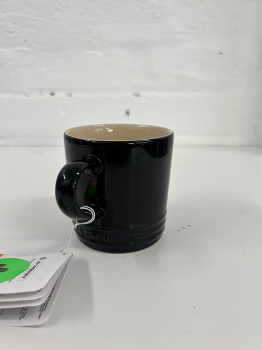 Le Creuset Stoneware Coffee Mug, 350 ml, Black Onyx, 70302351400002