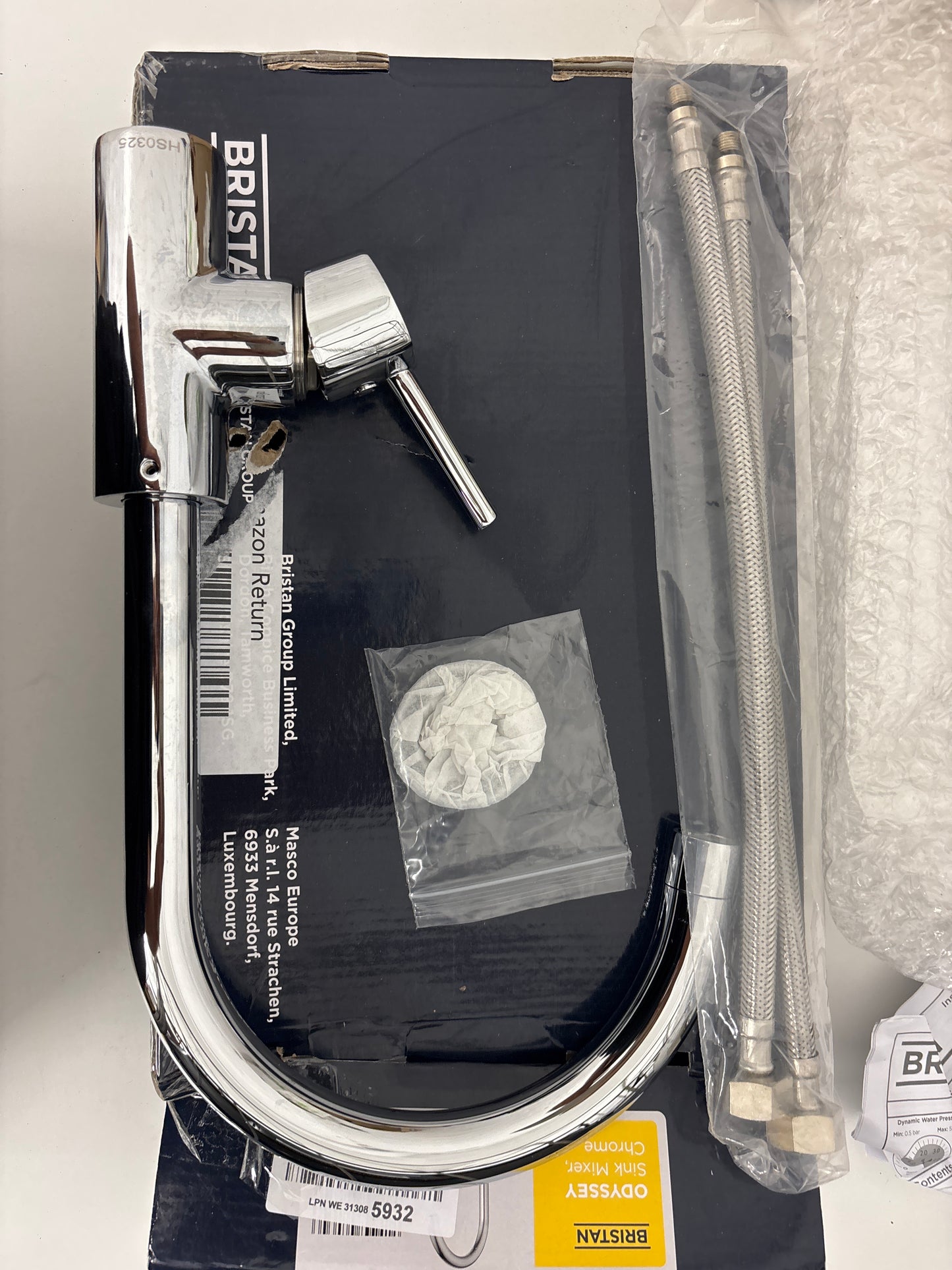 Sink mixer chrome