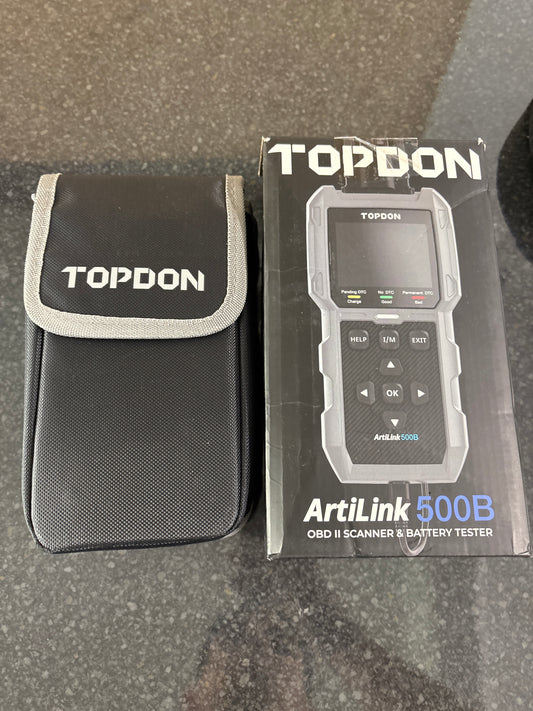 TOPDON Artilink 500B Scanner and Battery Tester