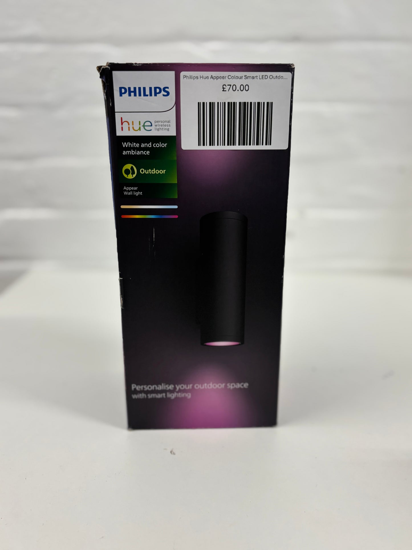 Philips Hue Appear Colour Smart LED Outdoor Wall Light