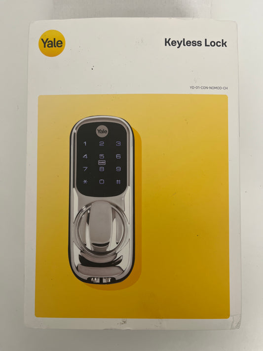 YALE Keyless Connected Smart Lock - CHROME PLATED