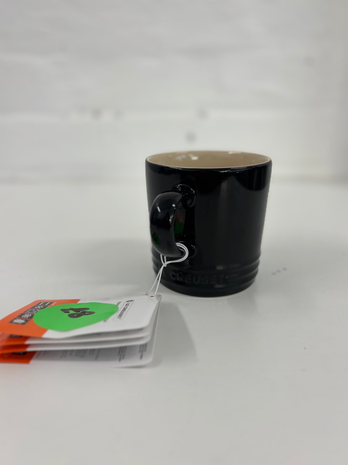 Le Creuset Stoneware Coffee Mug, 350 ml, Black Onyx, 70302351400002