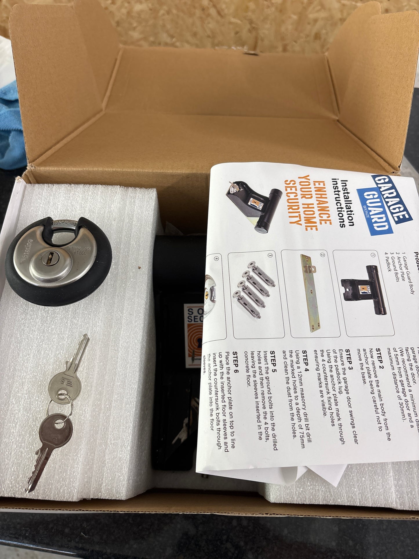 Garage Guard lock