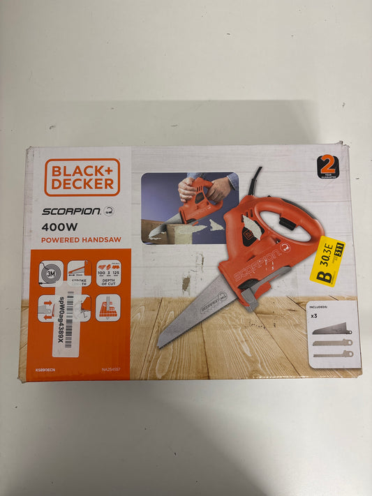 Black decker scorpion powered handsaw