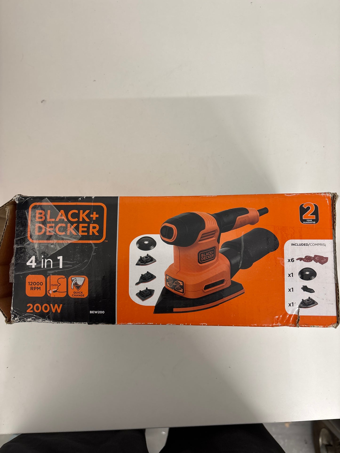 Black decker 4in1 multi sander