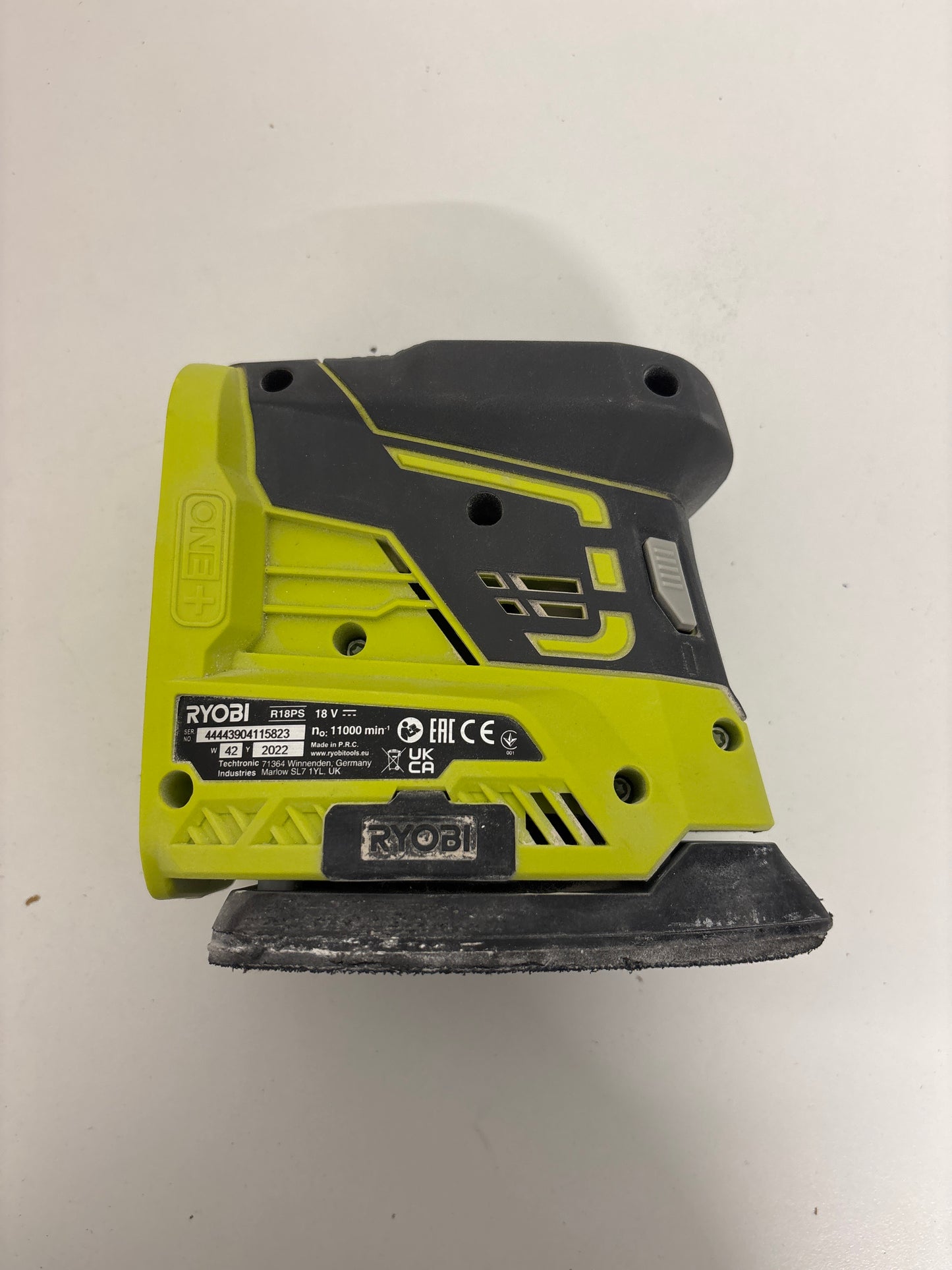 Ryobi palm sander