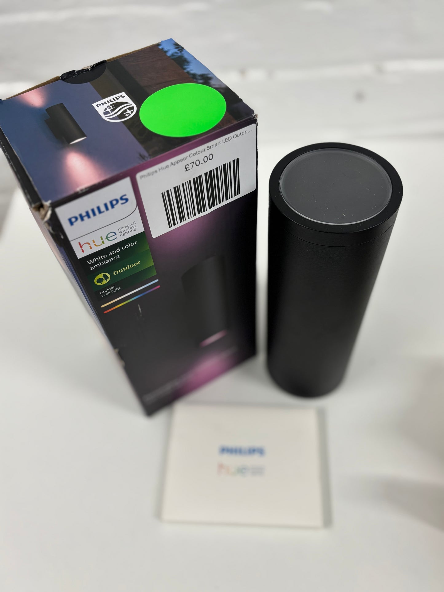 Philips Hue Appear Colour Smart LED Outdoor Wall Light