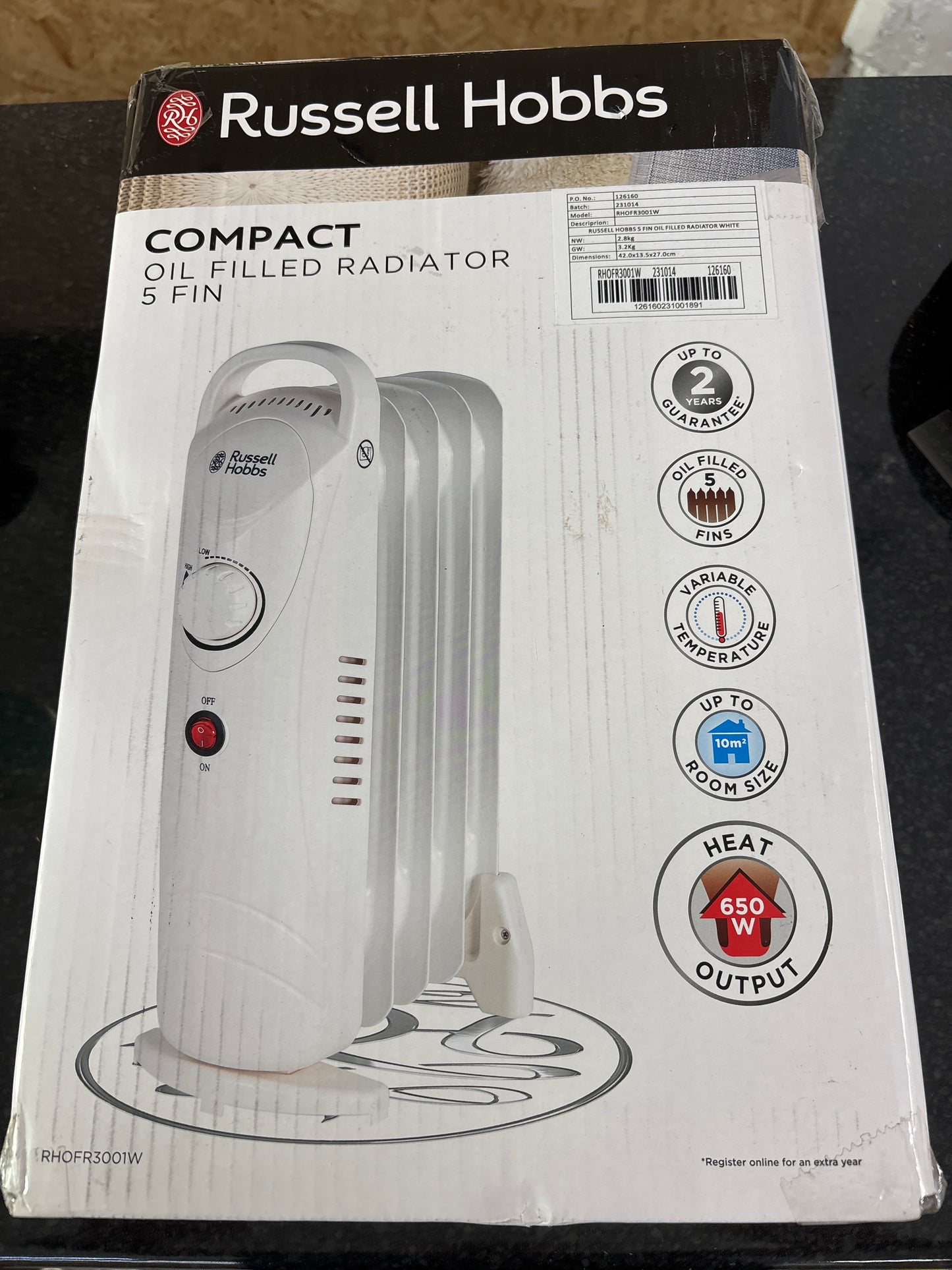 Russell Hobbs Radiator