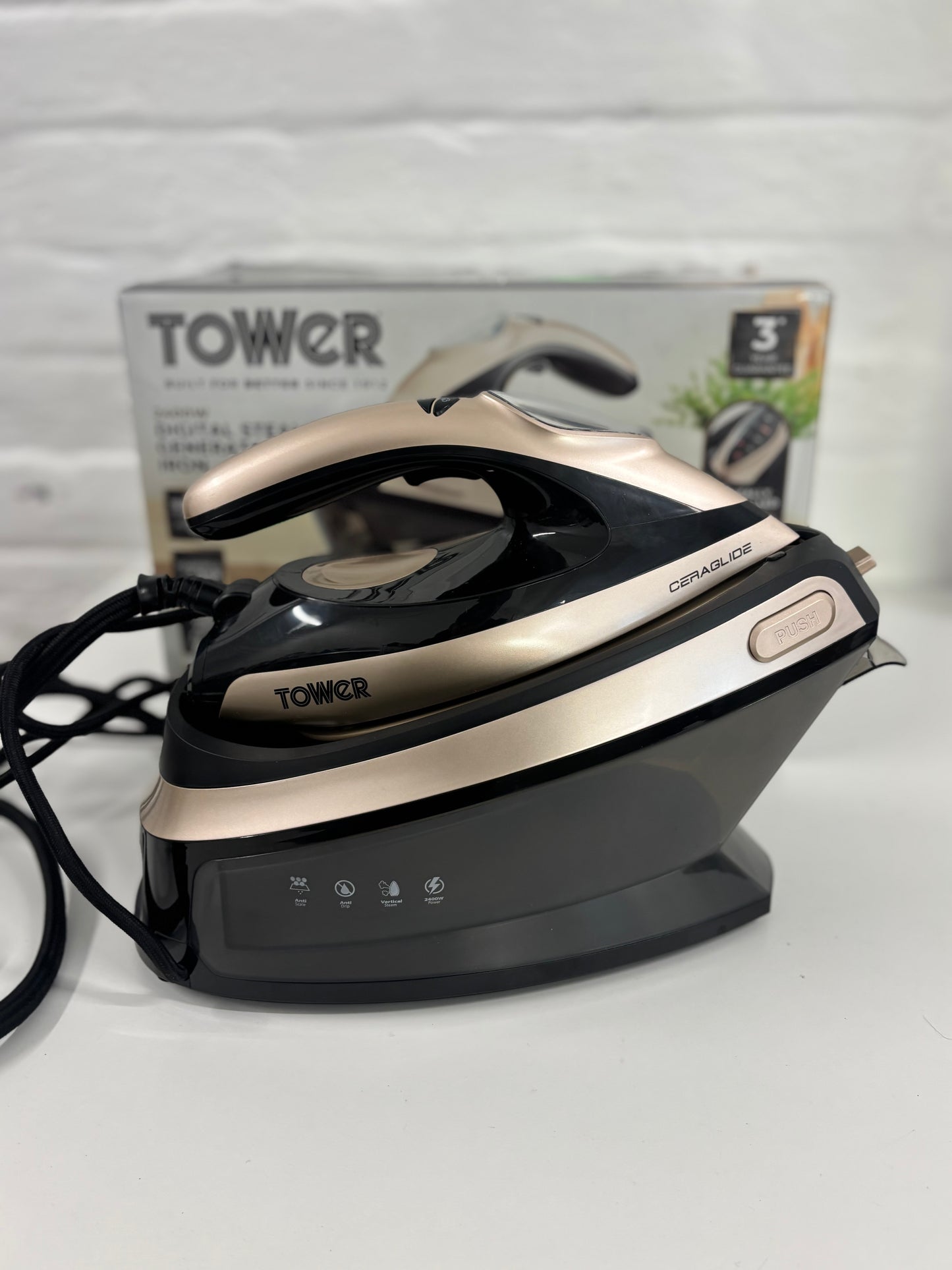 Tower digital steam generator iron