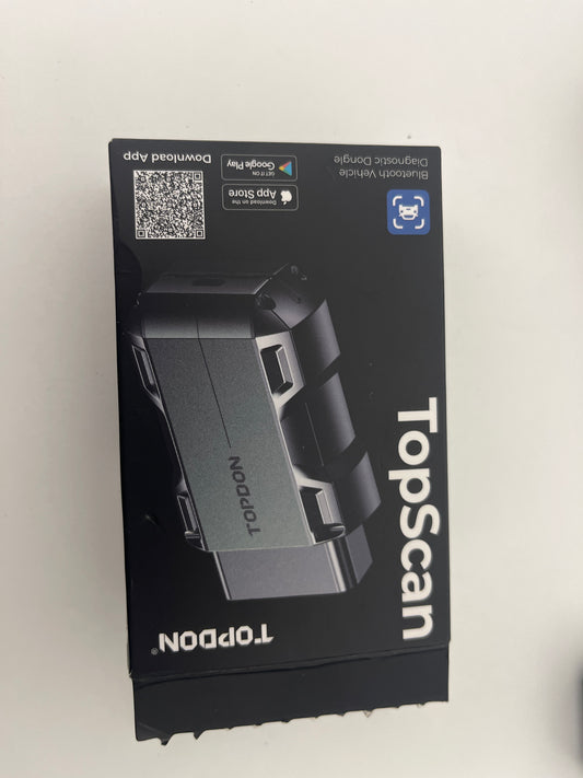 PDON Topscan OBD2 Scanner Bluetooth, Wireless OBD2 Code Reader with Active Test, 8 Reset, Car Diagnostic Tool for All System