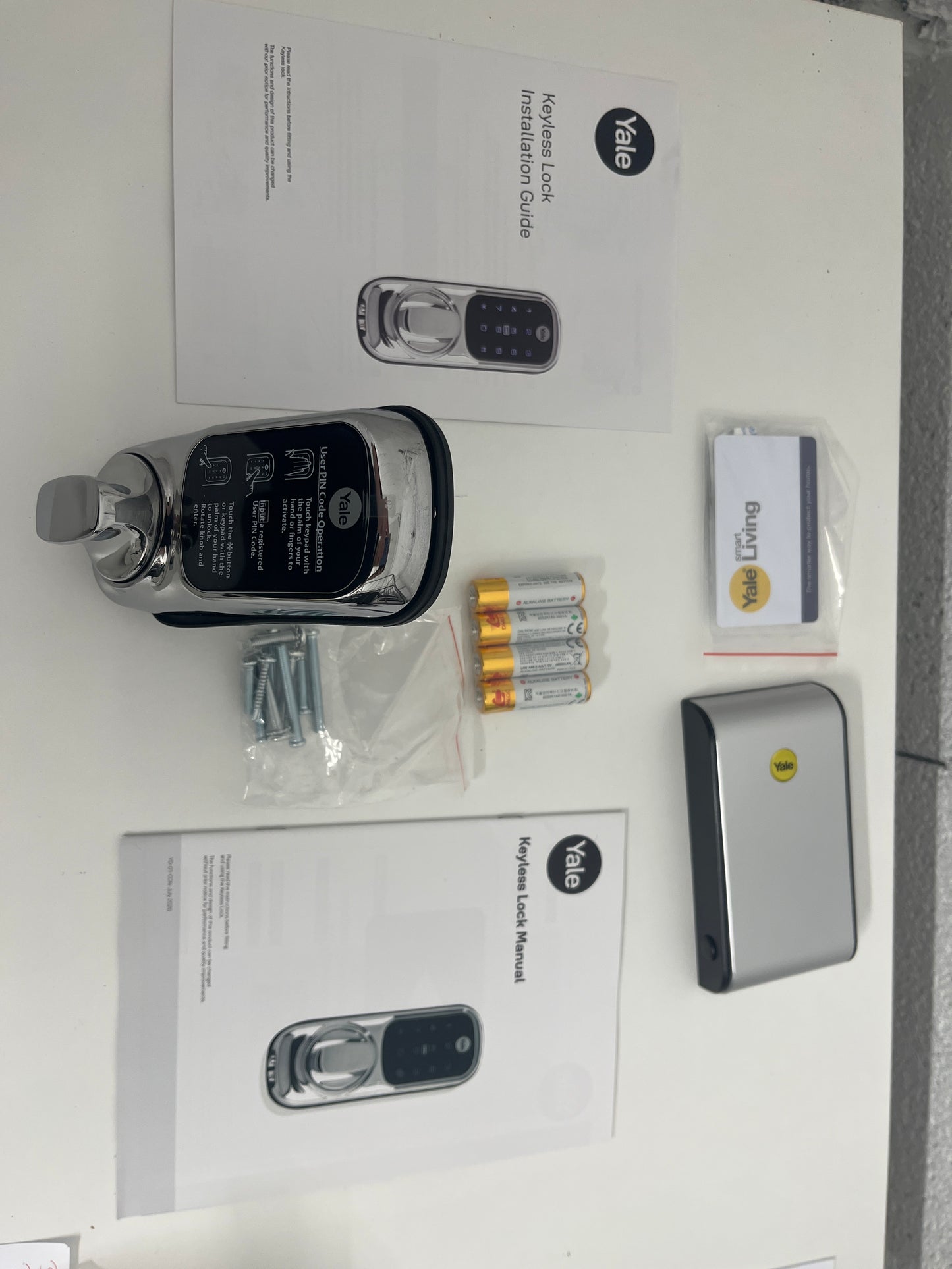 YALE Keyless Connected Smart Lock - CHROME PLATED